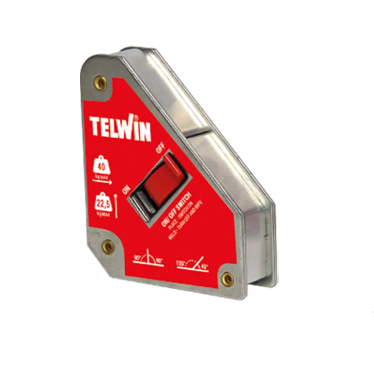 Magnetic holder 40 kg with ON/OFF function BL - Telwin - 804255