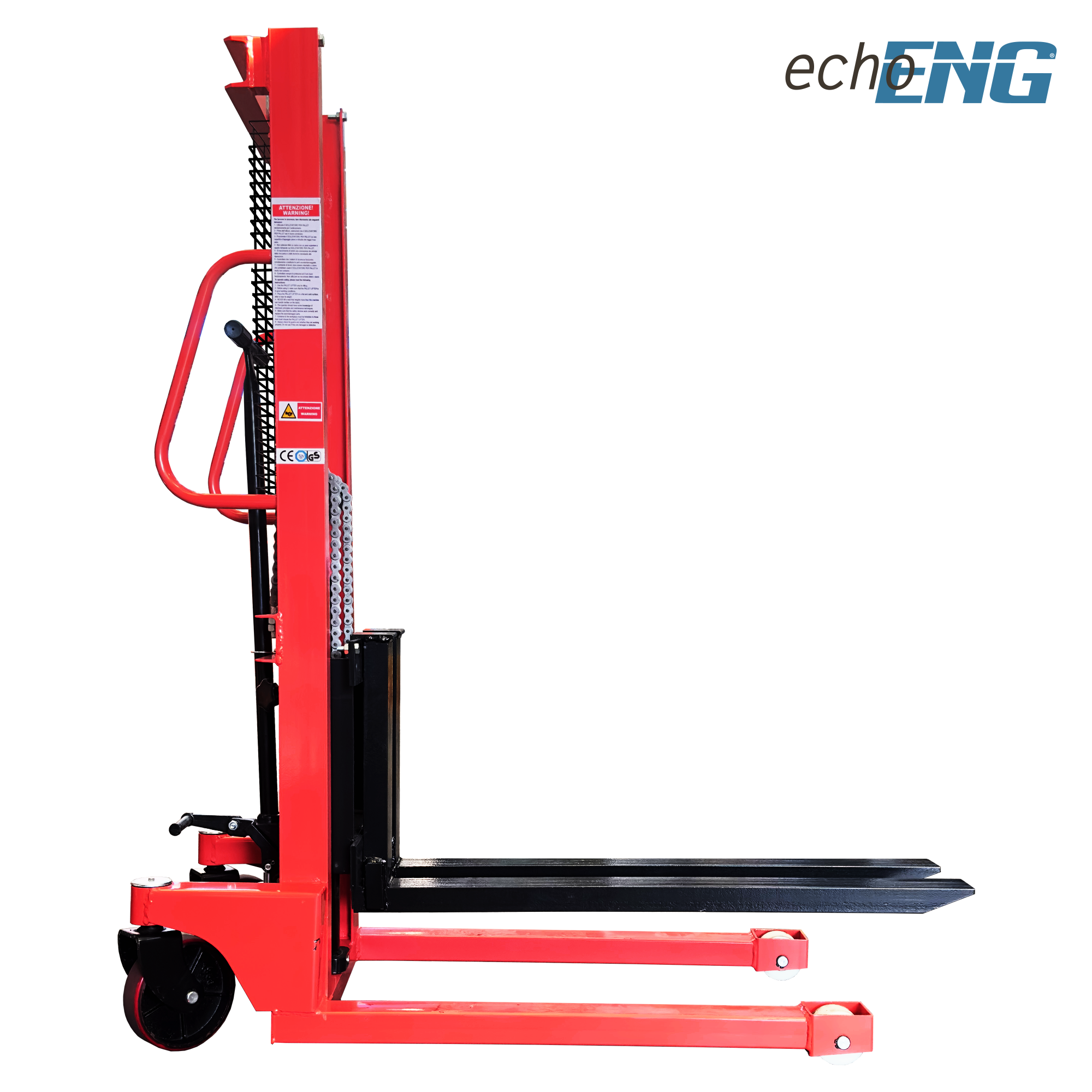 Hand lift truck for pallet 1200 mm 500 kg - MA SL PR05 - ENG PRO