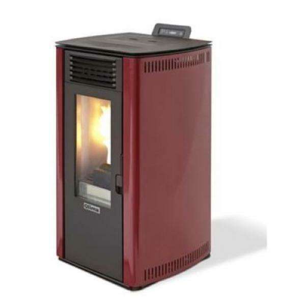 8.24 kW pellet stove in various colors, home heating - QLIMA FIORINA 74