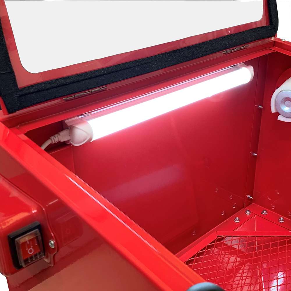 Bench blast cabinet with accessories - MA SB SP50 - ENG PRO