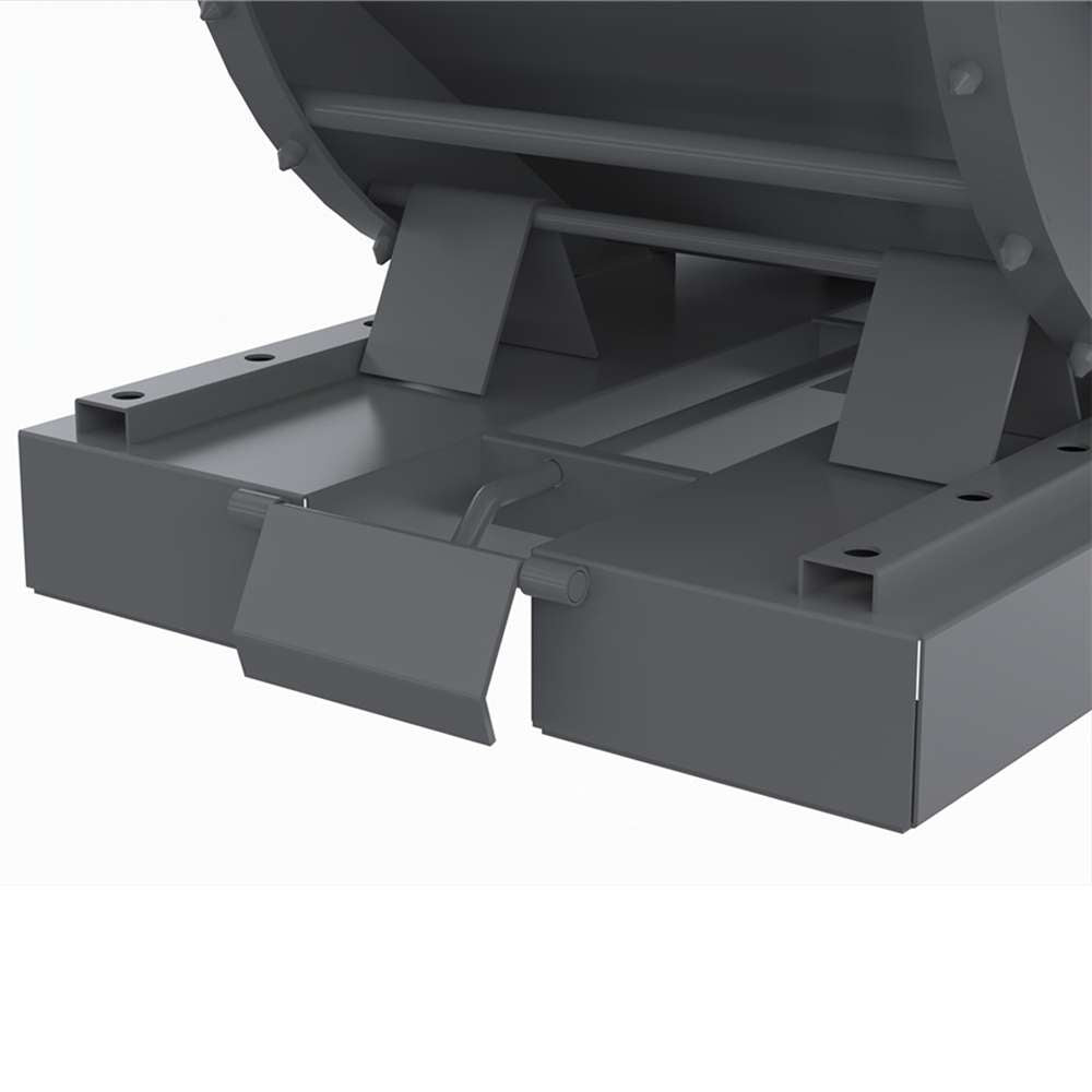 Tipping container with automatic tipping function from 150 to 3000 l-Kongamek