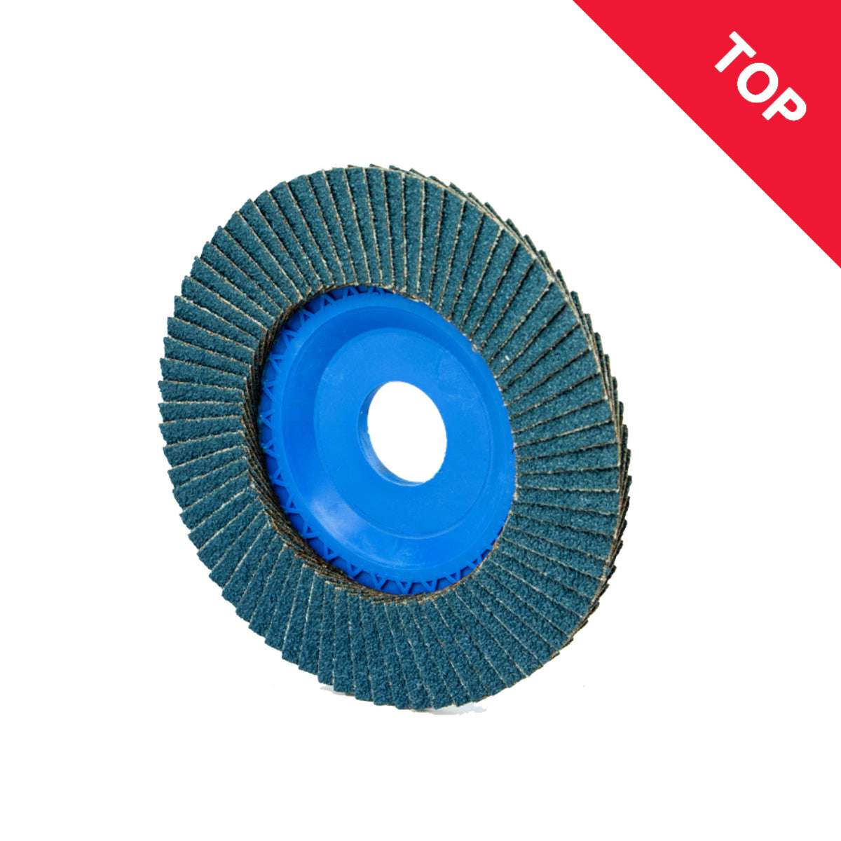 Leichte Flapdiscs Edelstahl D.115x22 K40-120 Rosver 10 Stk.