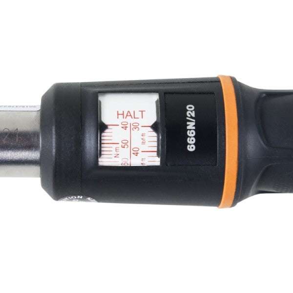 1/2" Nm 40200 Click-type torque wrenches with reversible ratchets - 666N Beta