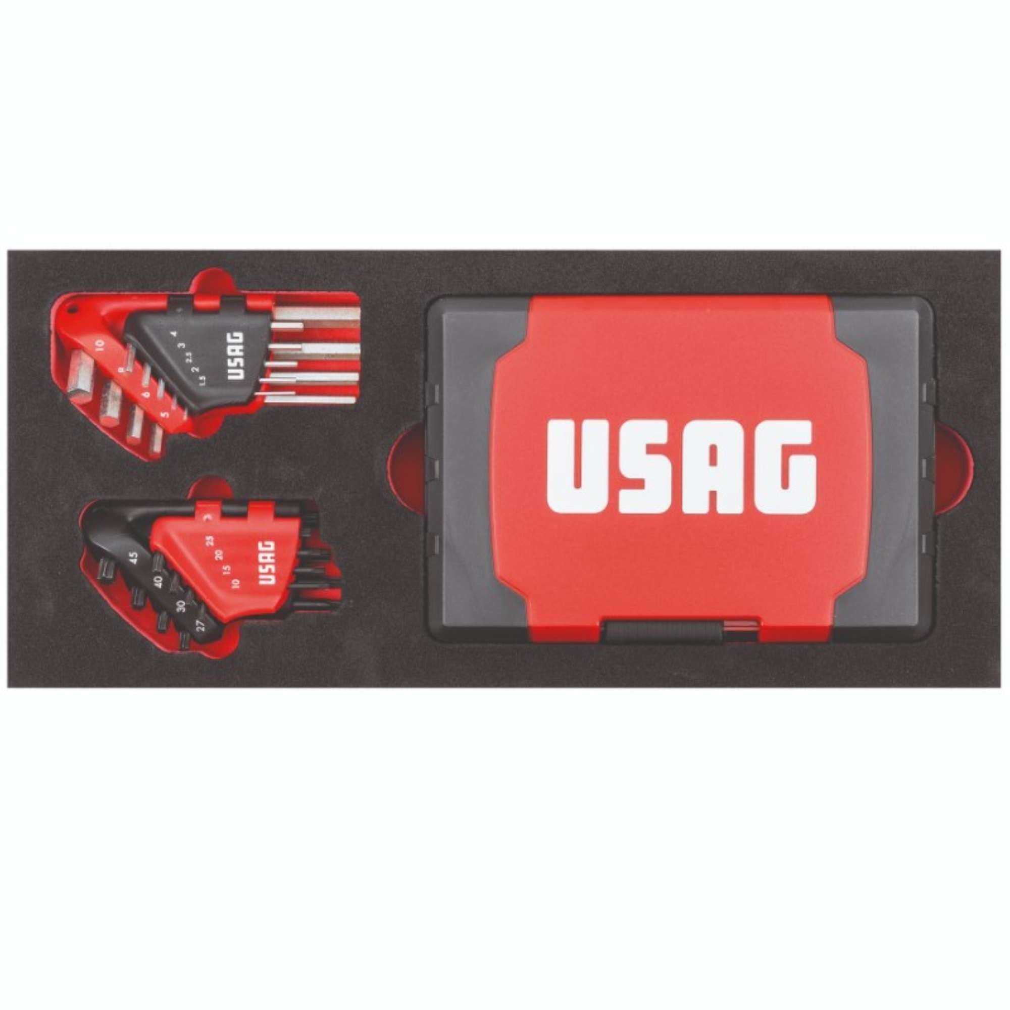 Two-coloured assorted sponge module 117pcs - Usag U05191013