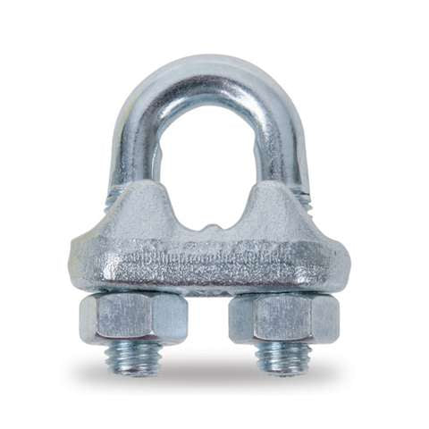Galvanized steel clamp 3 mm - 8016 3 Beta