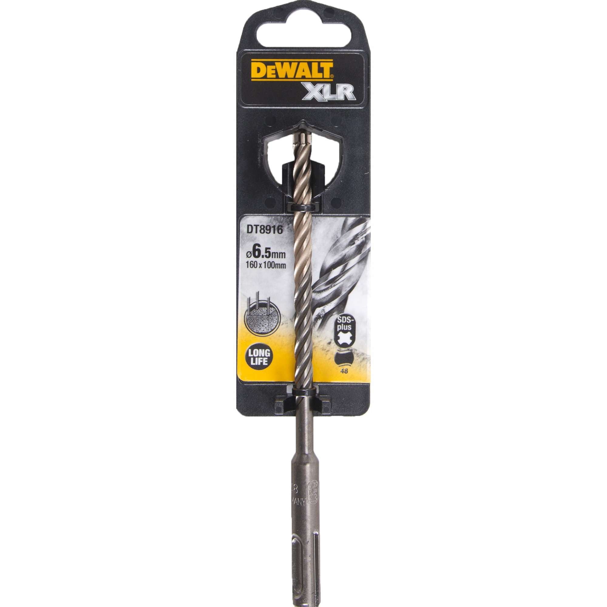 Dewalt Dt8916-Qz 6.5 X 160 X 100 Mm Sds-Xlr Bit