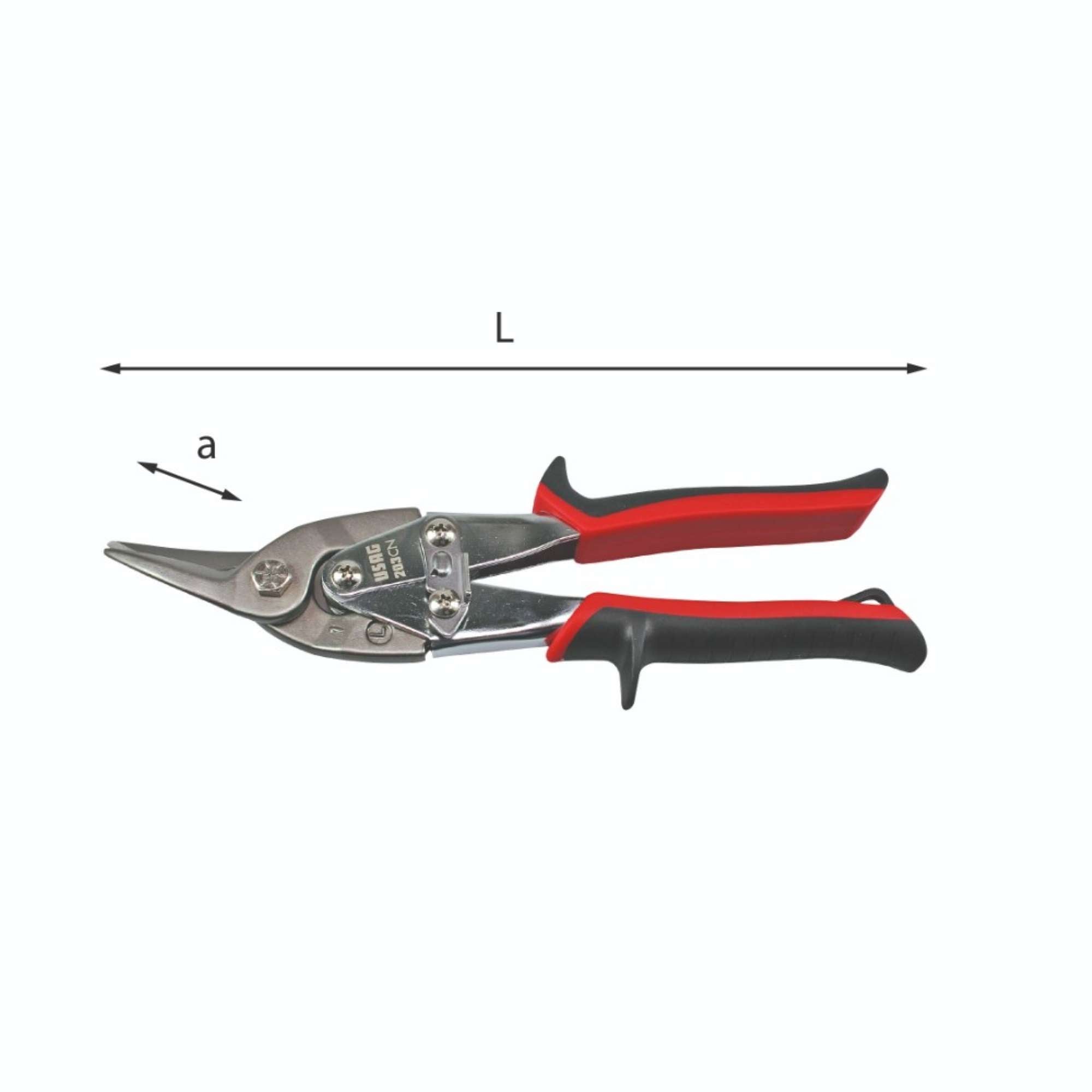Double lever shear for sheet metal L 250mm - Usag 203CN U02030003