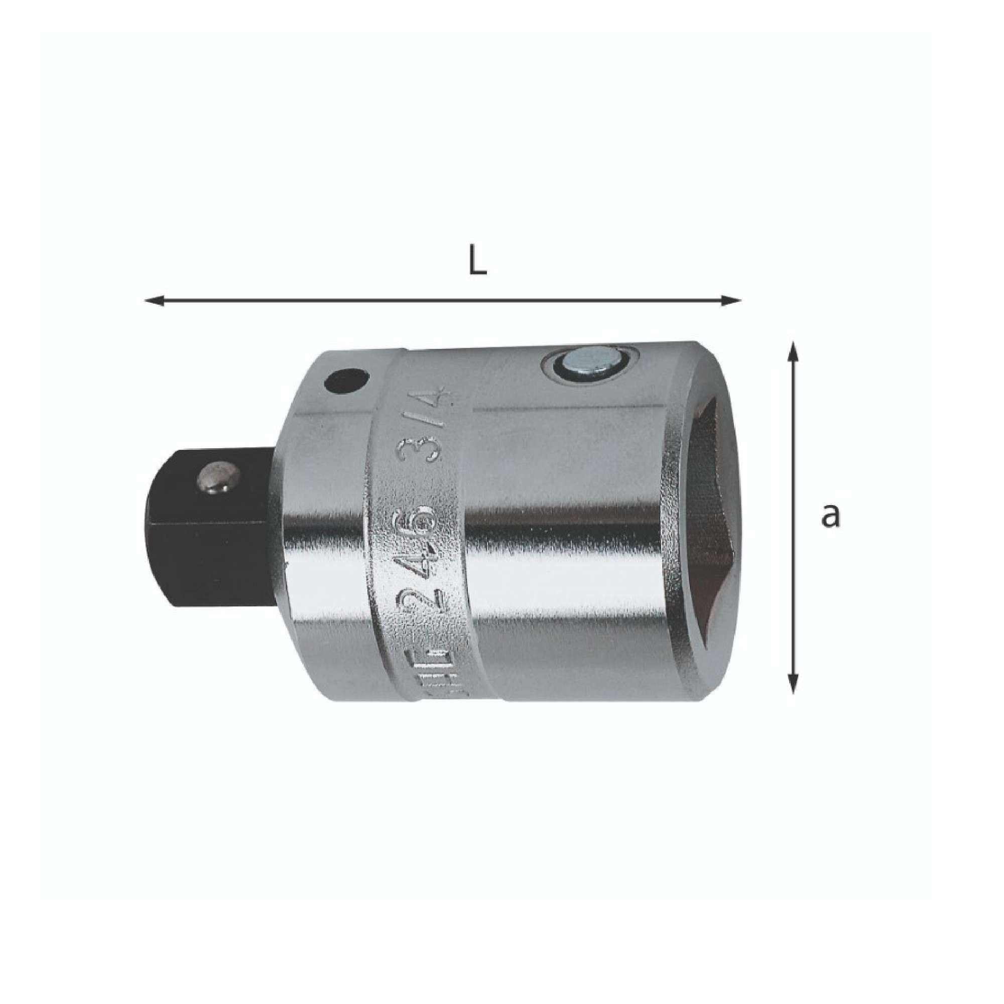 Reducer fitting - Usag U02460404 246 1