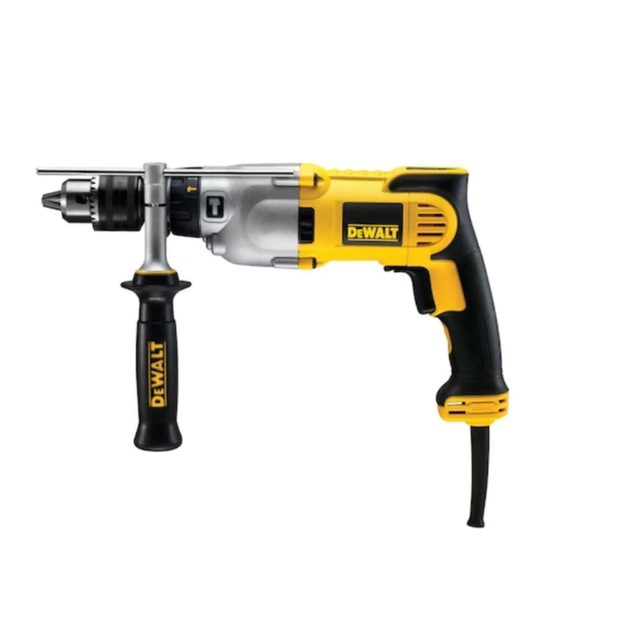2-speed hammer drill 1300W, electronic clutch - Dewalt D21570K-QS