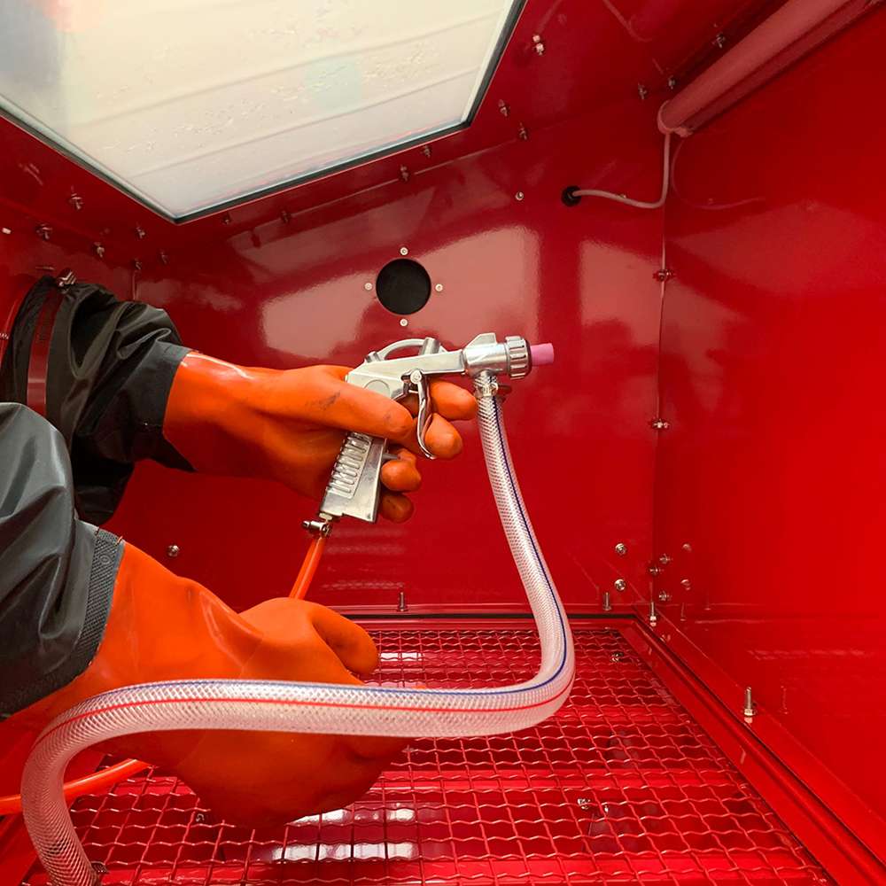 Blast cabinet with accessories - MA SB AX00 - ENG PRO