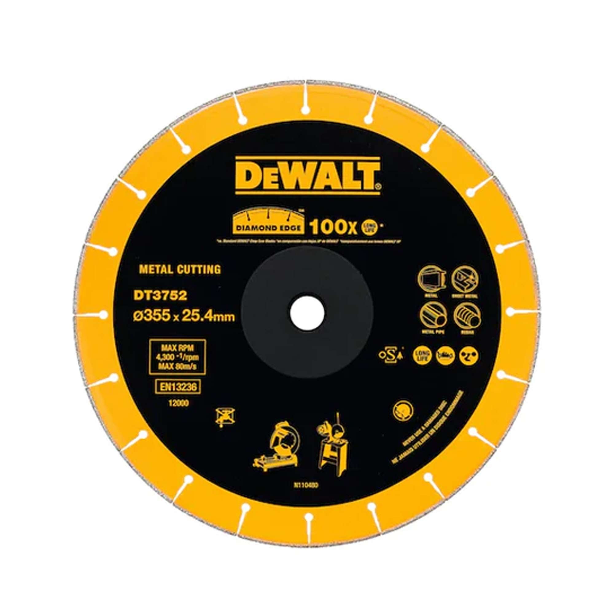 Diamond cutting disc DEWALT DT3732-QZ 230 X 22.2 X 7 MM