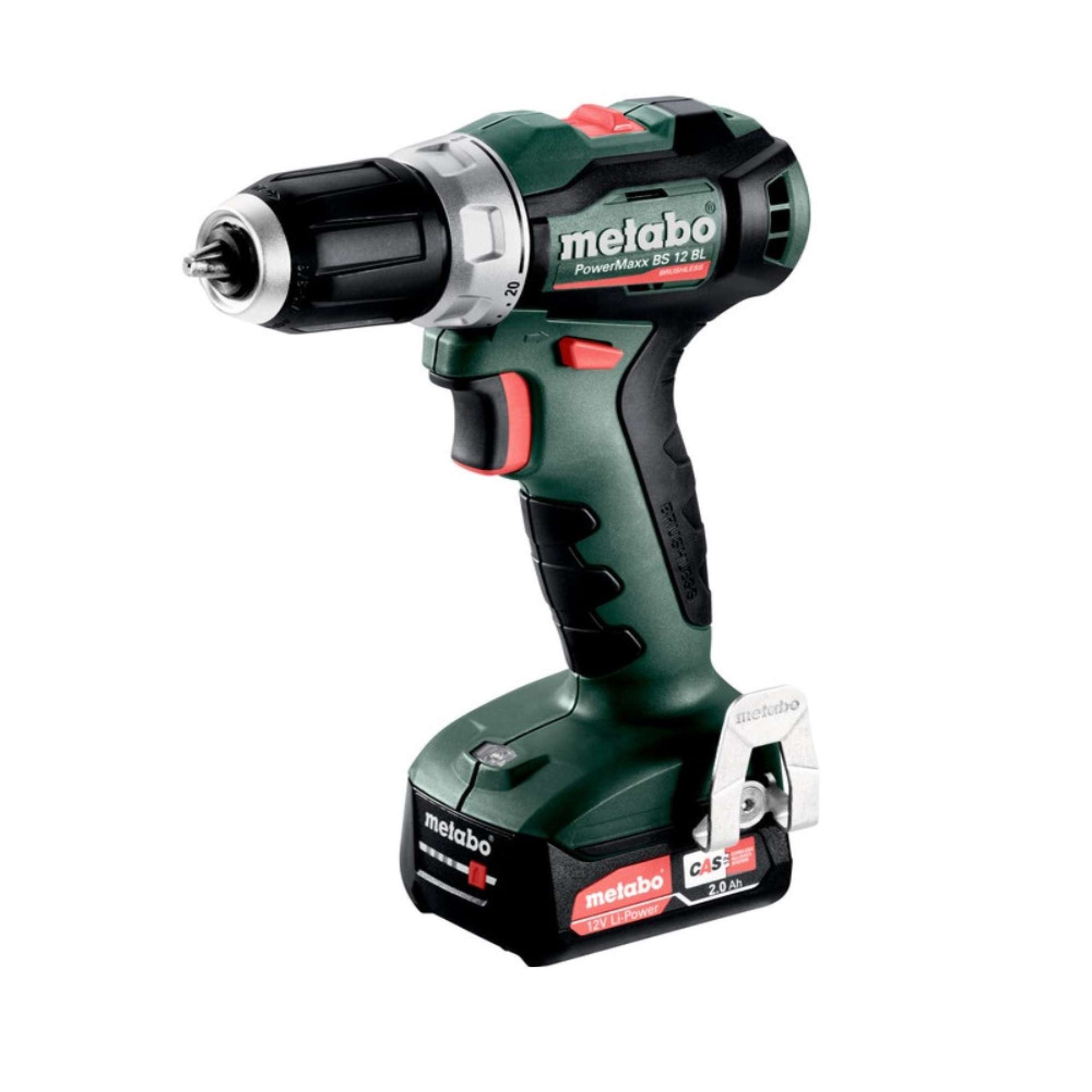 12V Cordless Drill Driver - Metabo POWERMAXX BS 12 BL