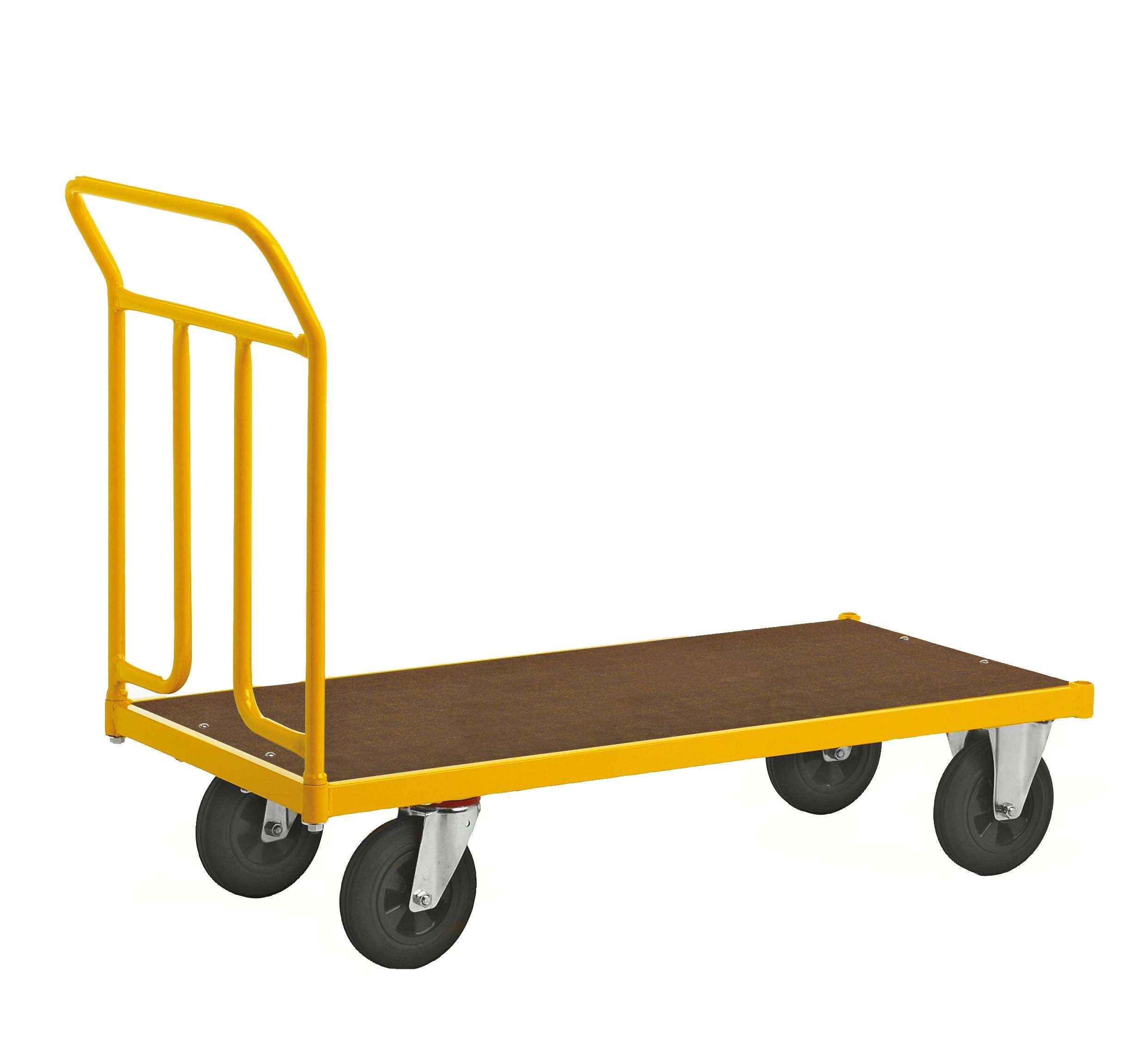 Platform trolley, capacity 400kg L x W x H (mm) 1336 x 650 x 1020 - Kongamek