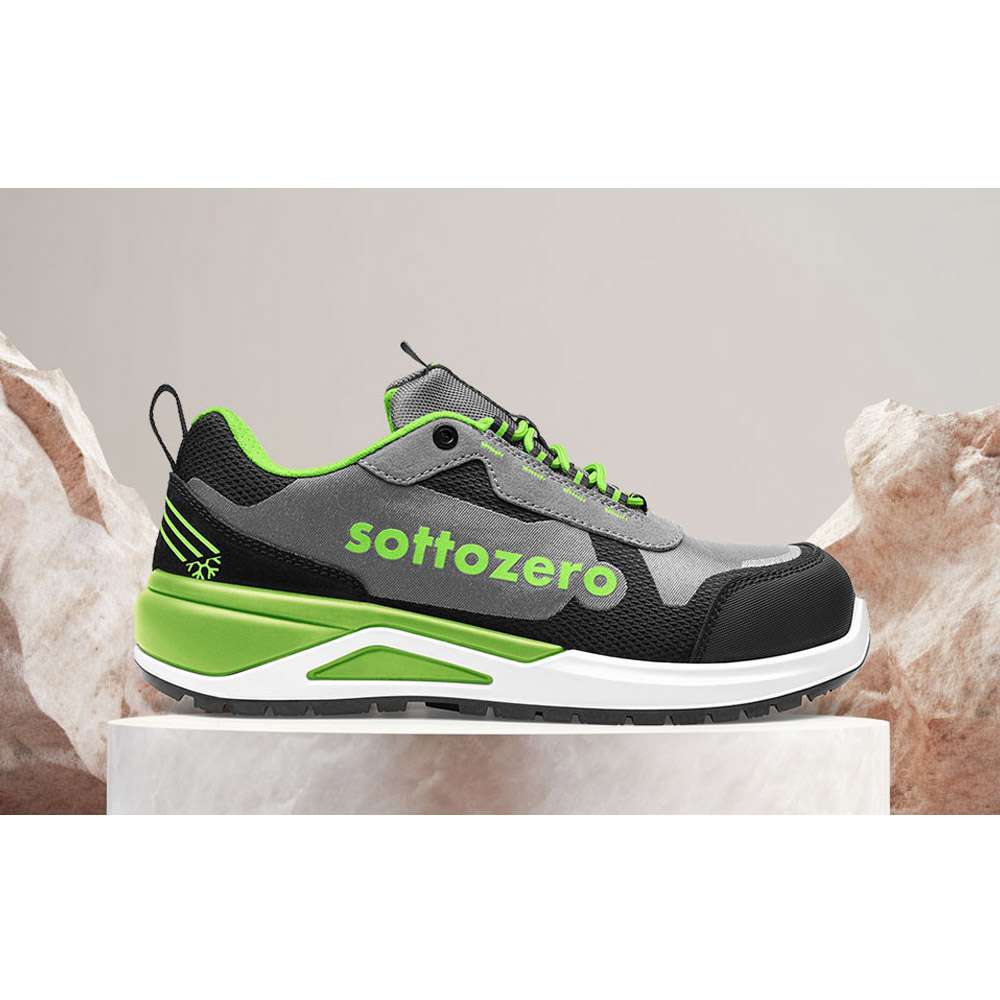 Low-cut Shoe Jet Green Sottozero