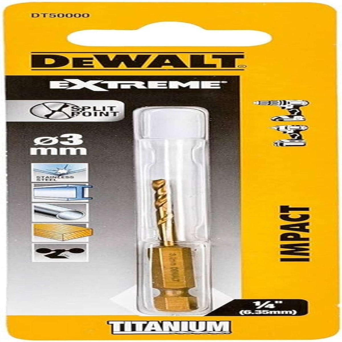DEWALT DT9691-QZ SDS-PLUS drill bit 4 SIZES 25 X 450