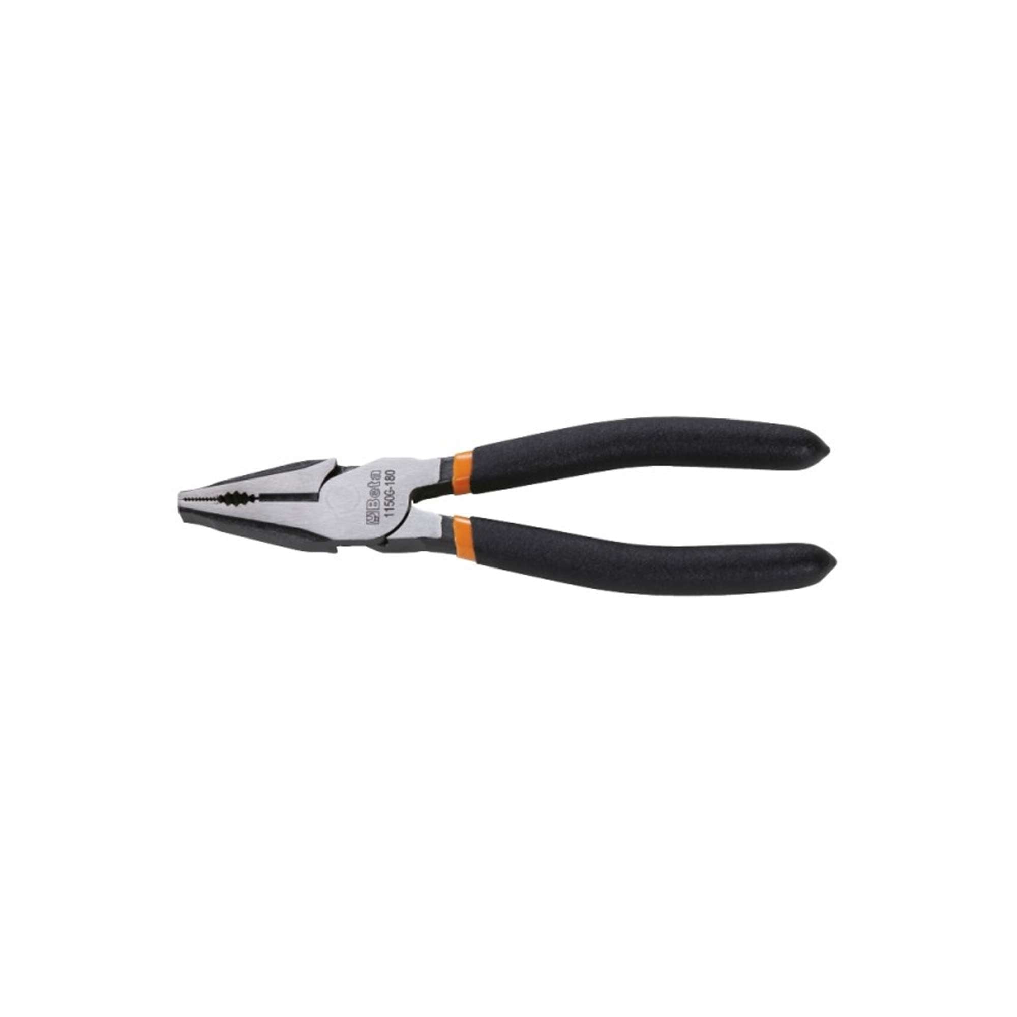Heavy duty combination pliers, slip-proof double layer PVC coated handles - Beta
