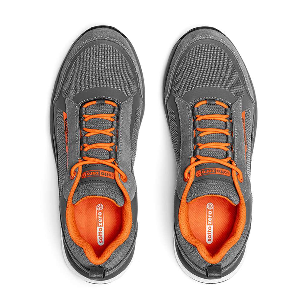 Low-cut Shoe Shuttle S3 Grey/Orange Sottozero SZ200A