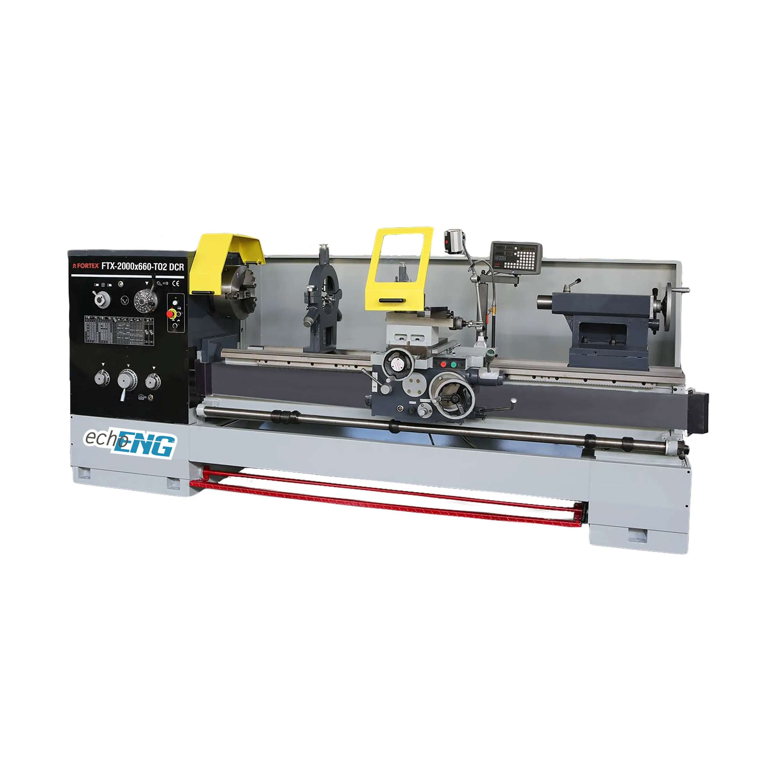 ENG PRO 400V/F3 10HP 12-speed parallel lathe - FTX-2000x660-TO2 DCR