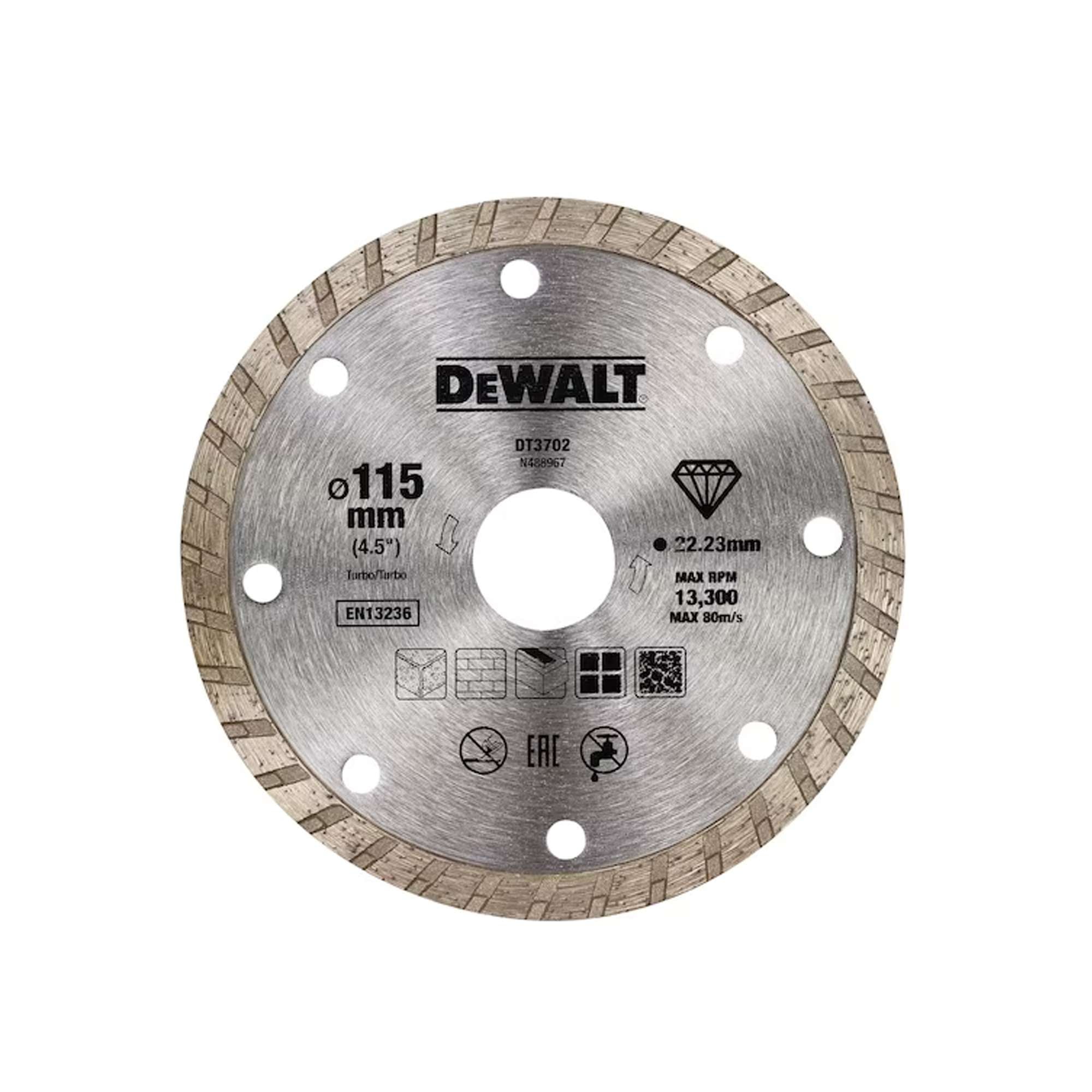 Diamond cutting disc DEWALT DT3731-QZ 230 X 22.2 X 7 MM