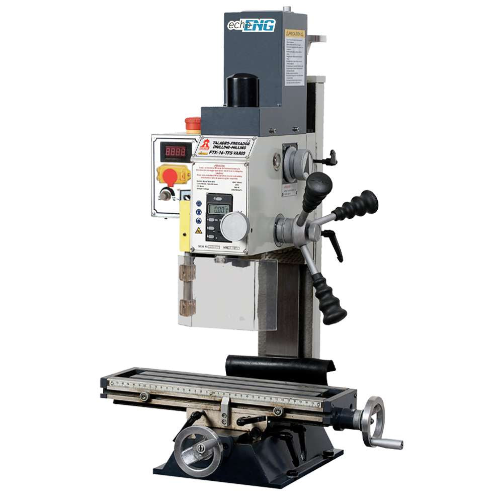 Milling-drilling machine FTX-16-TFS VARIO bench type - ENG PRO