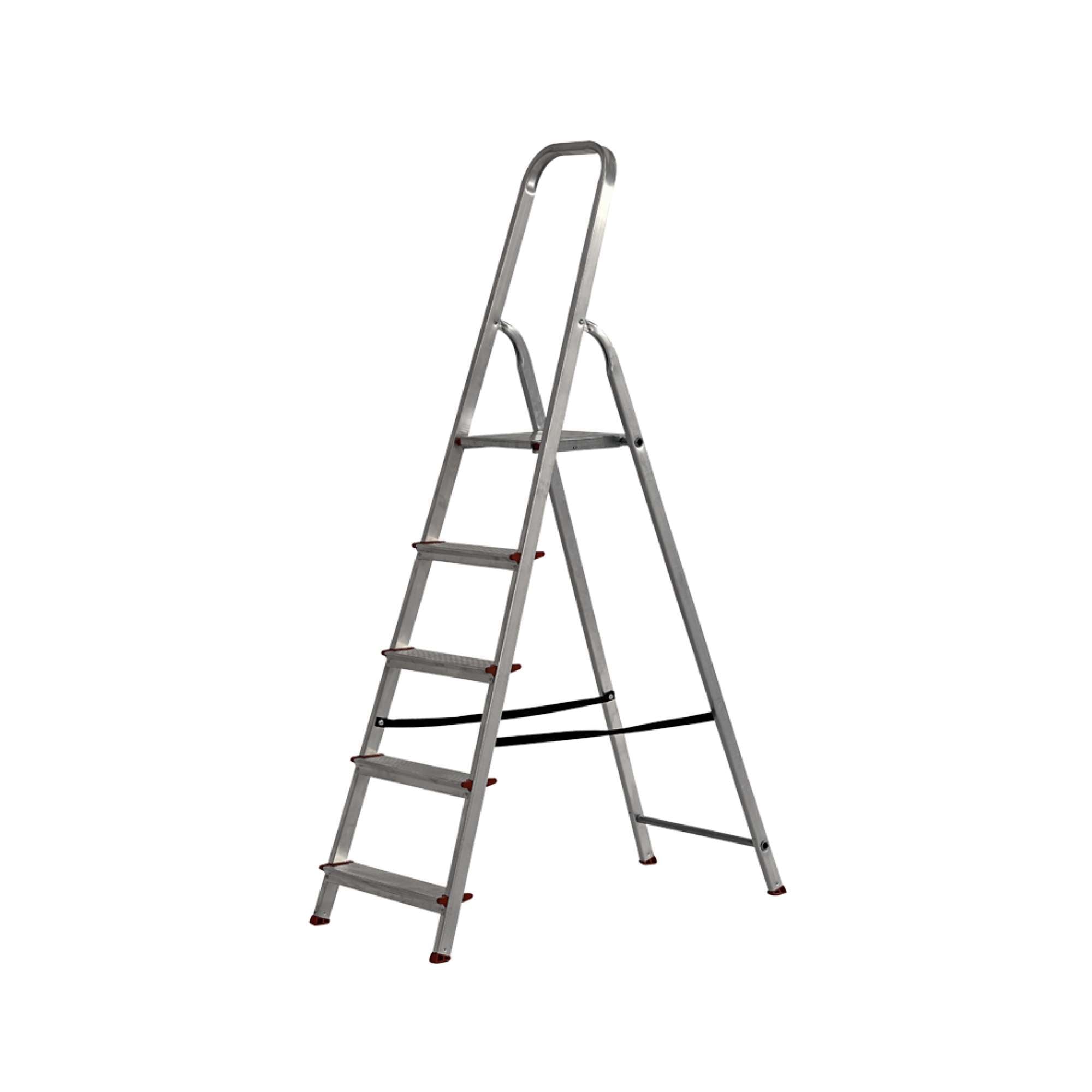 Openable aluminum Ladder, 3 to 6 non-slip steps - STP Scale Gaia