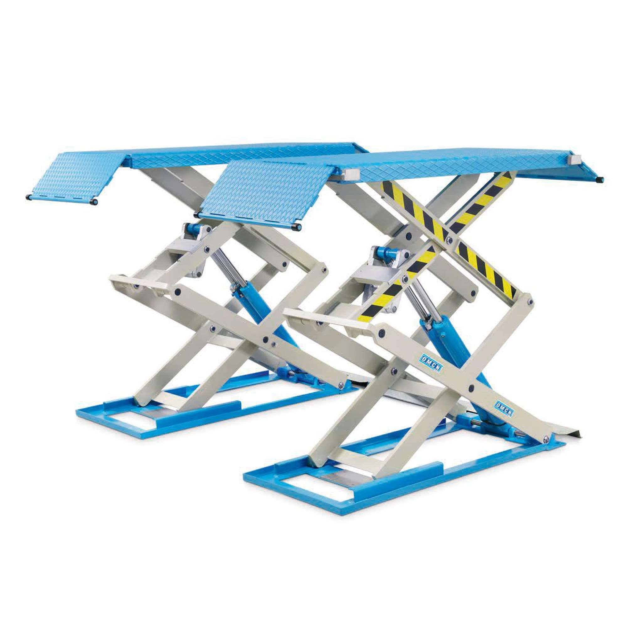 Electro-hydraulic double scissor lift capacity 3500 kg OMCN