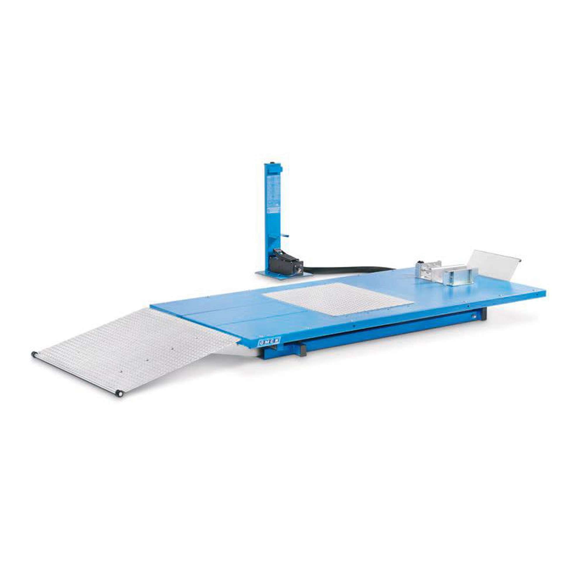 Motorbike lift capacity 500 kg with hydropneumatic pump - OMCN 196/NS