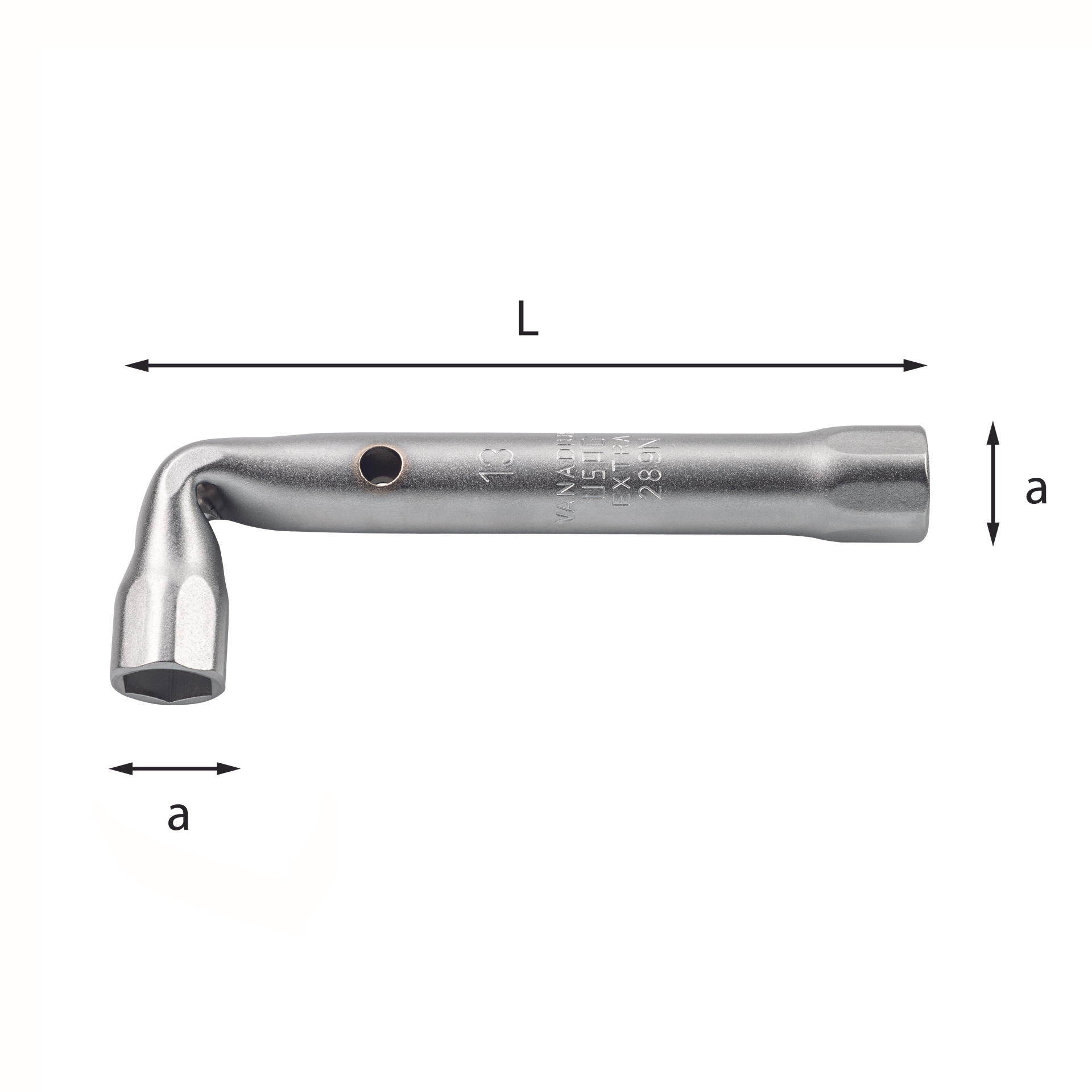 Double ended offset tubular box wrenches - Usag 289 N