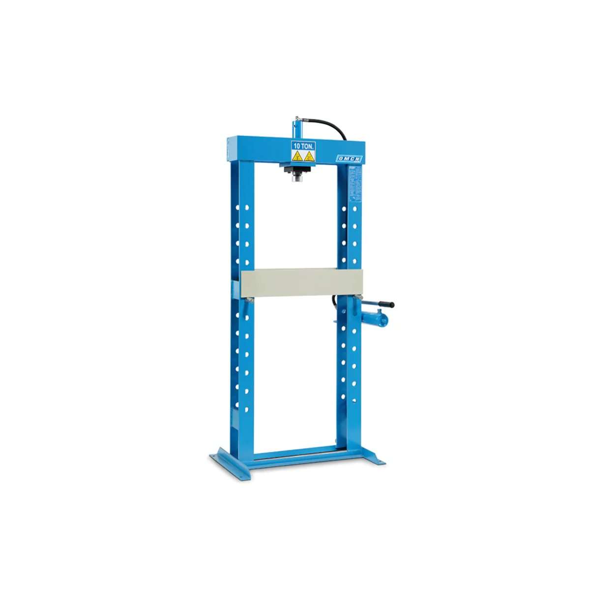 Hydraulic press with two-speed hand pump capacity 10 ton - OMCN 154