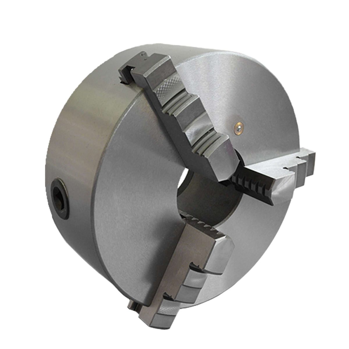 Self-centring chucks with 3+3 jaws
