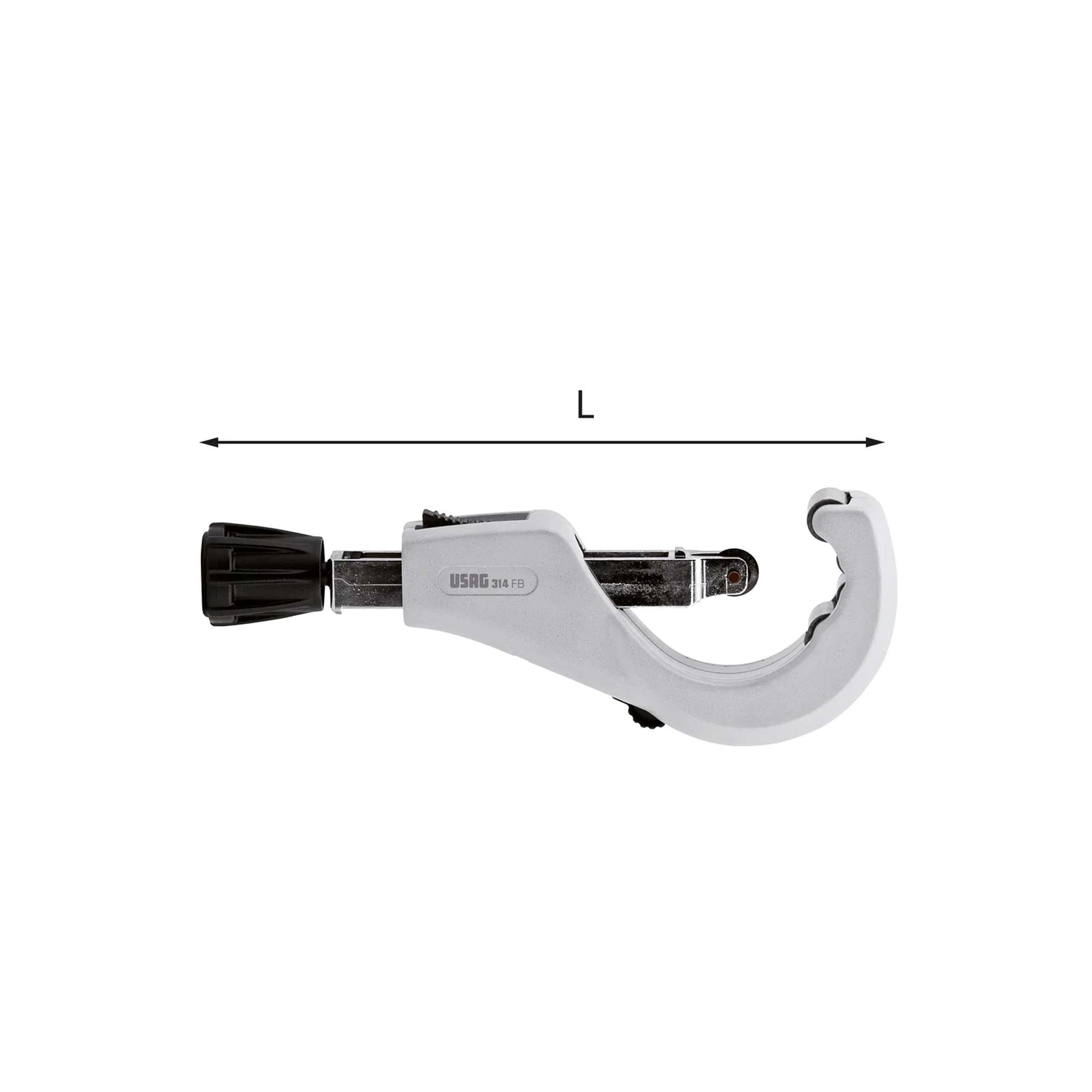 Tube cutter for stainless stell tube 6-76mm 1/4-3" 910gr - Usag 314 FB
