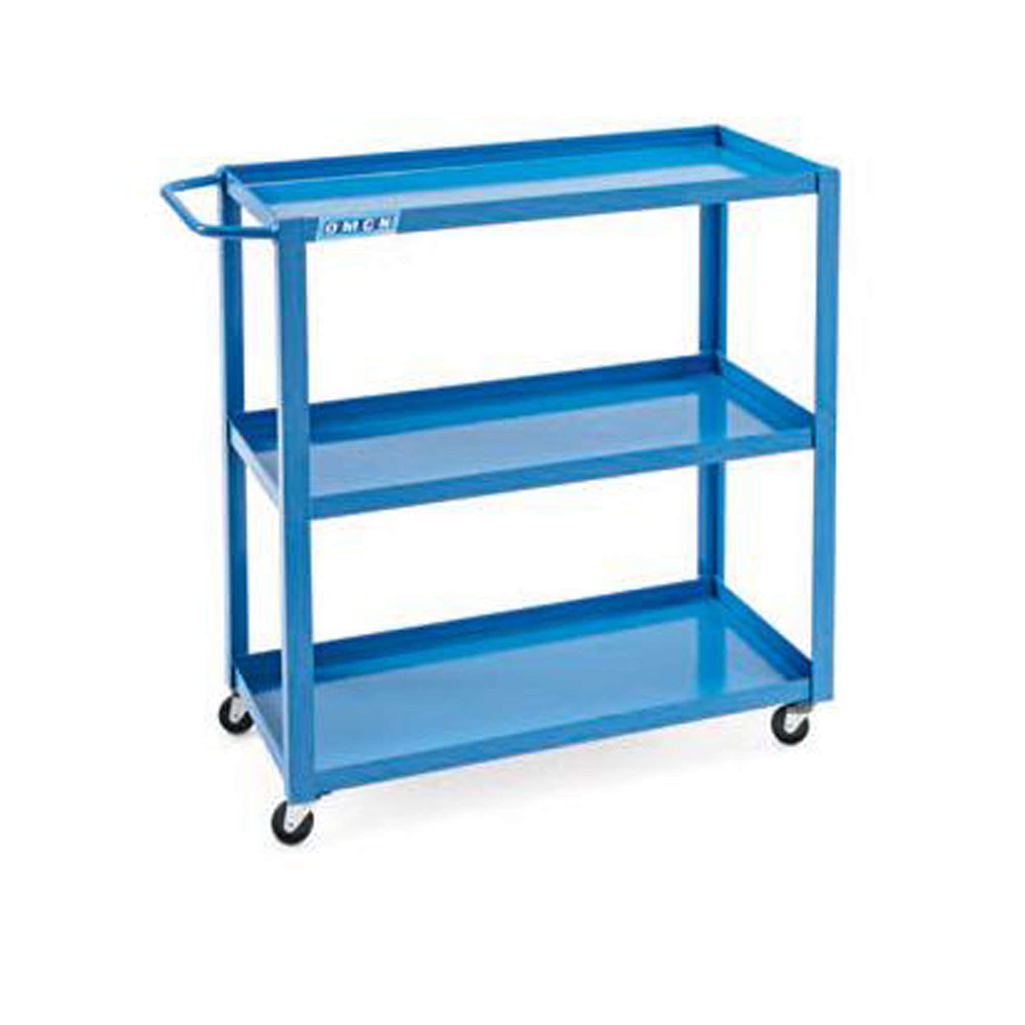 Tool trolley with 3 shelves, capacity 120 kg monobloc - OMCN 109/A
