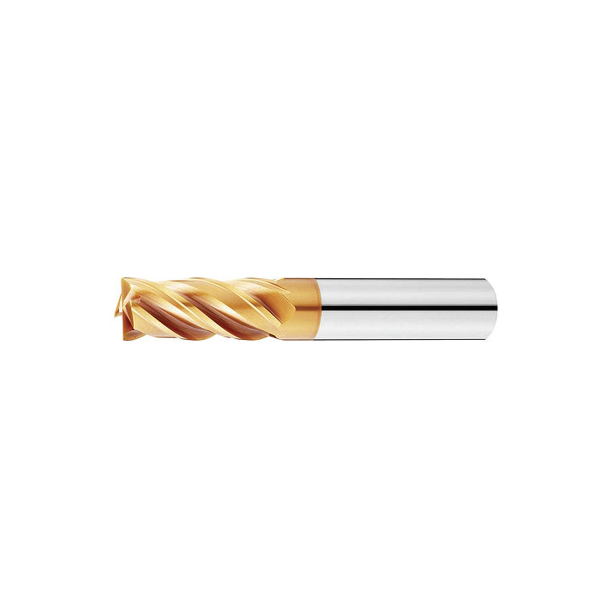 HSS TIN-coated end mills with 4 cutting edges mm 3 - 20 - UT 10 F4