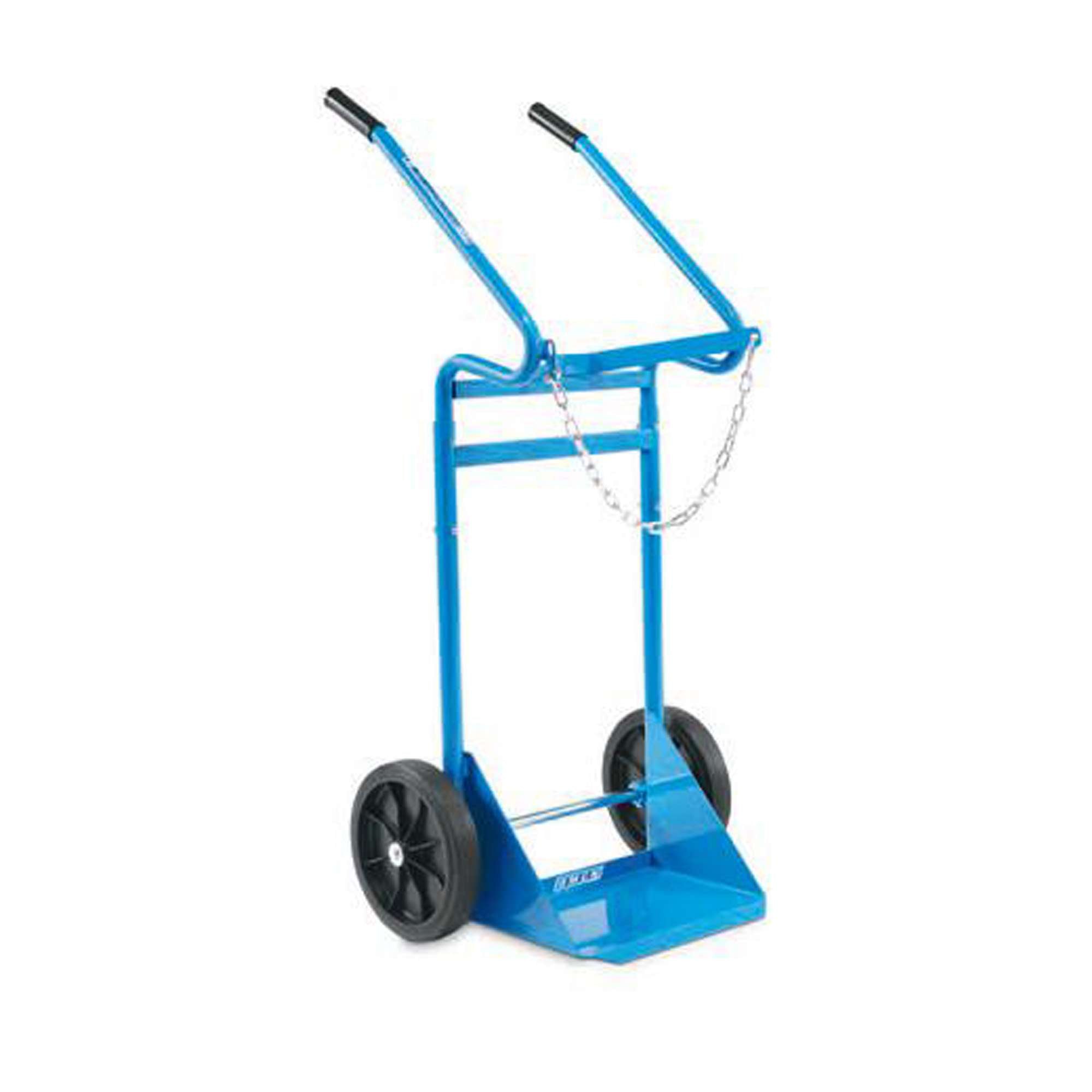 200 kg capacity cylinder trolley 540x1220x310 mm - OMCN 095/A