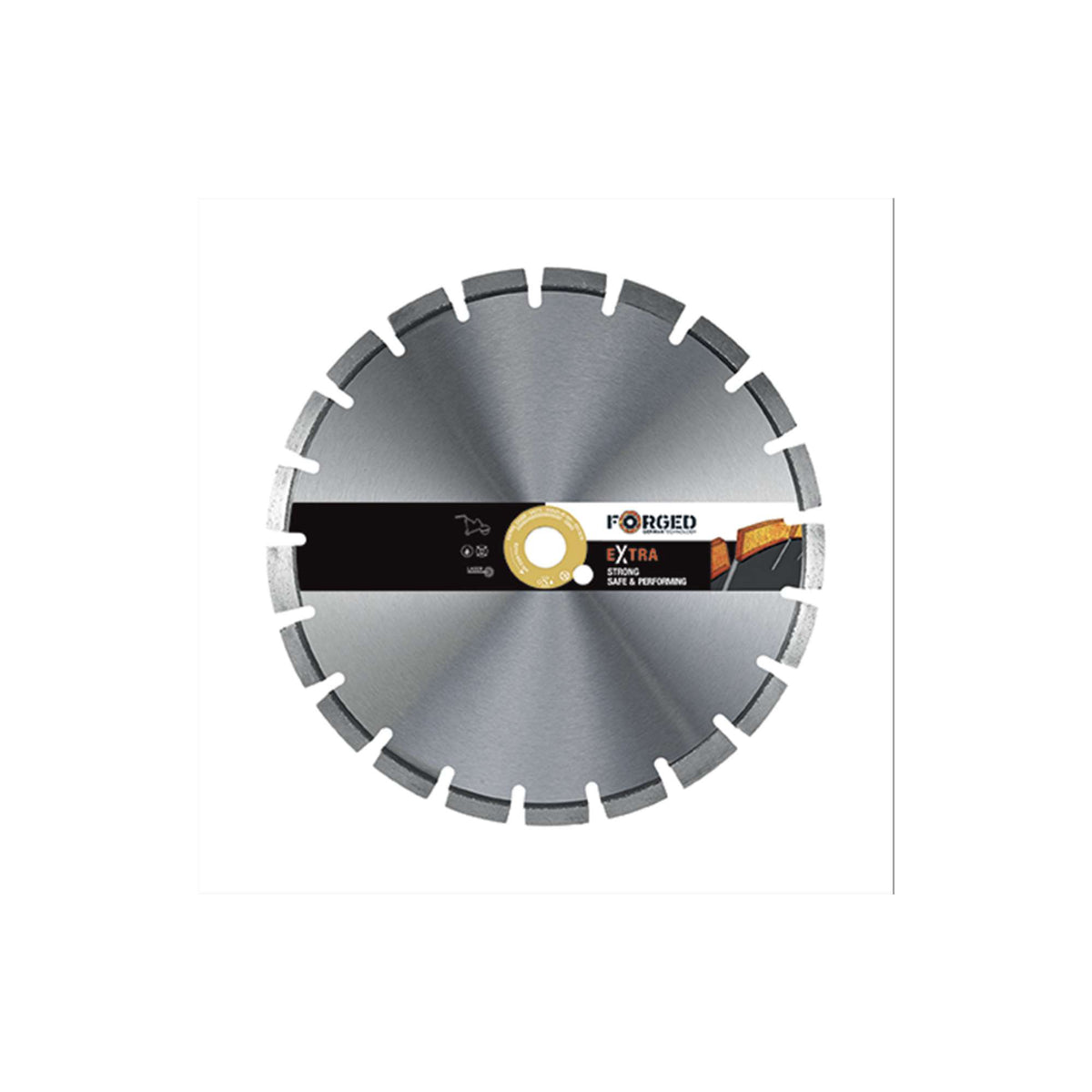Cured concrete paving disc Forged FS-LC - 54521 - Kapriol