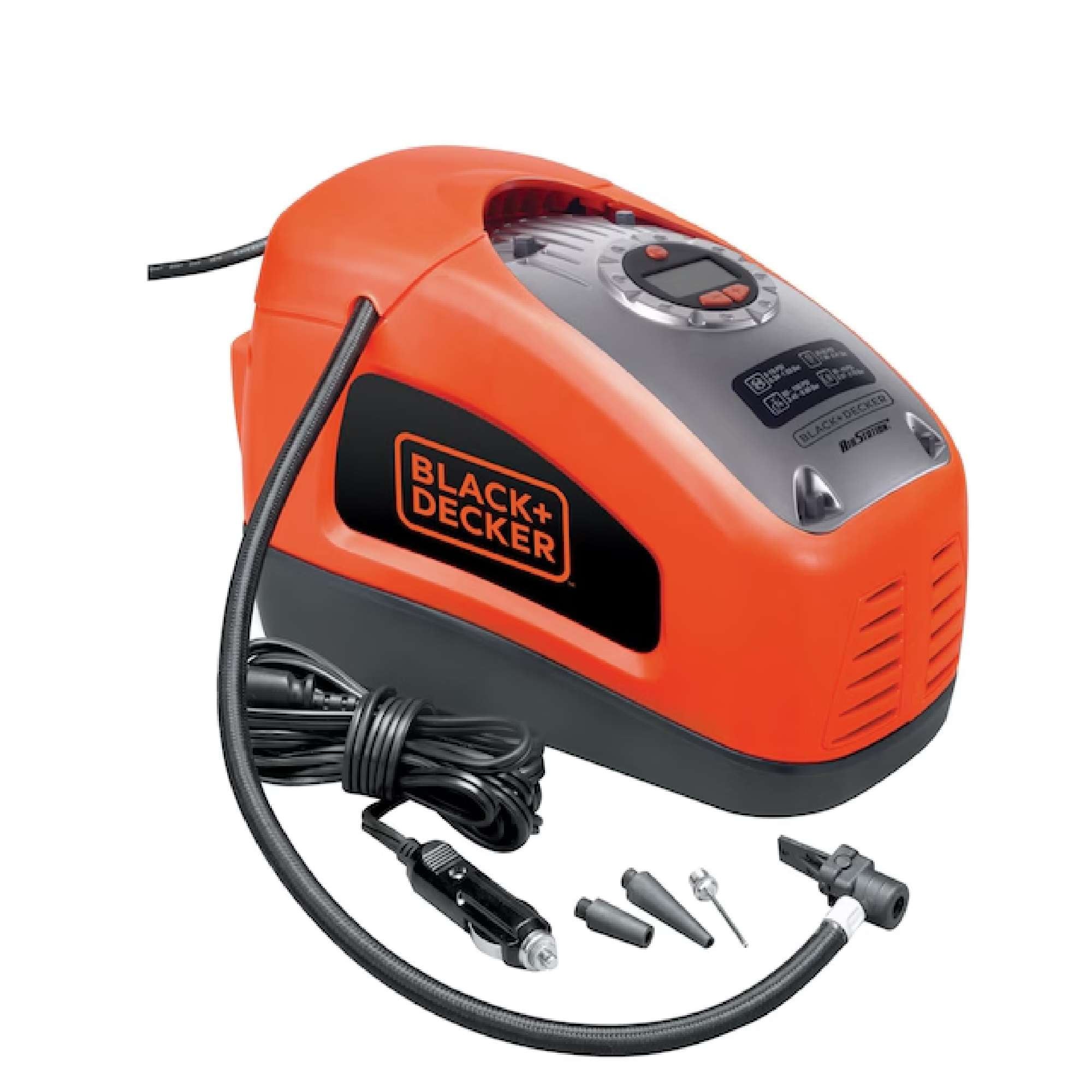 11 BAR Portable Compressor - Black&Decker ASI300-QS