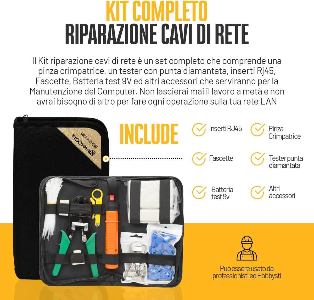Self-levelling, dual-levelling, long-life laser level - GASETOOLS G-001