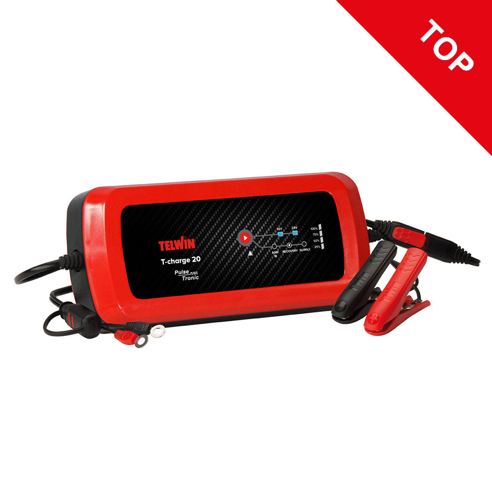 Multi-function battery charger charge maintainer 20 12V/24V - Telwin - 807594