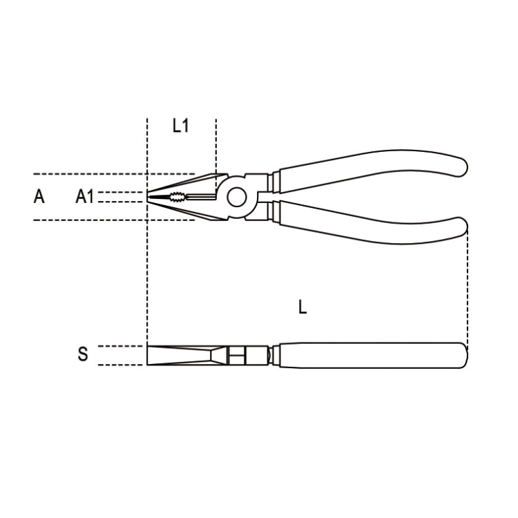 Heavy duty combination pliers, slip-proof double layer PVC coated handles - Beta