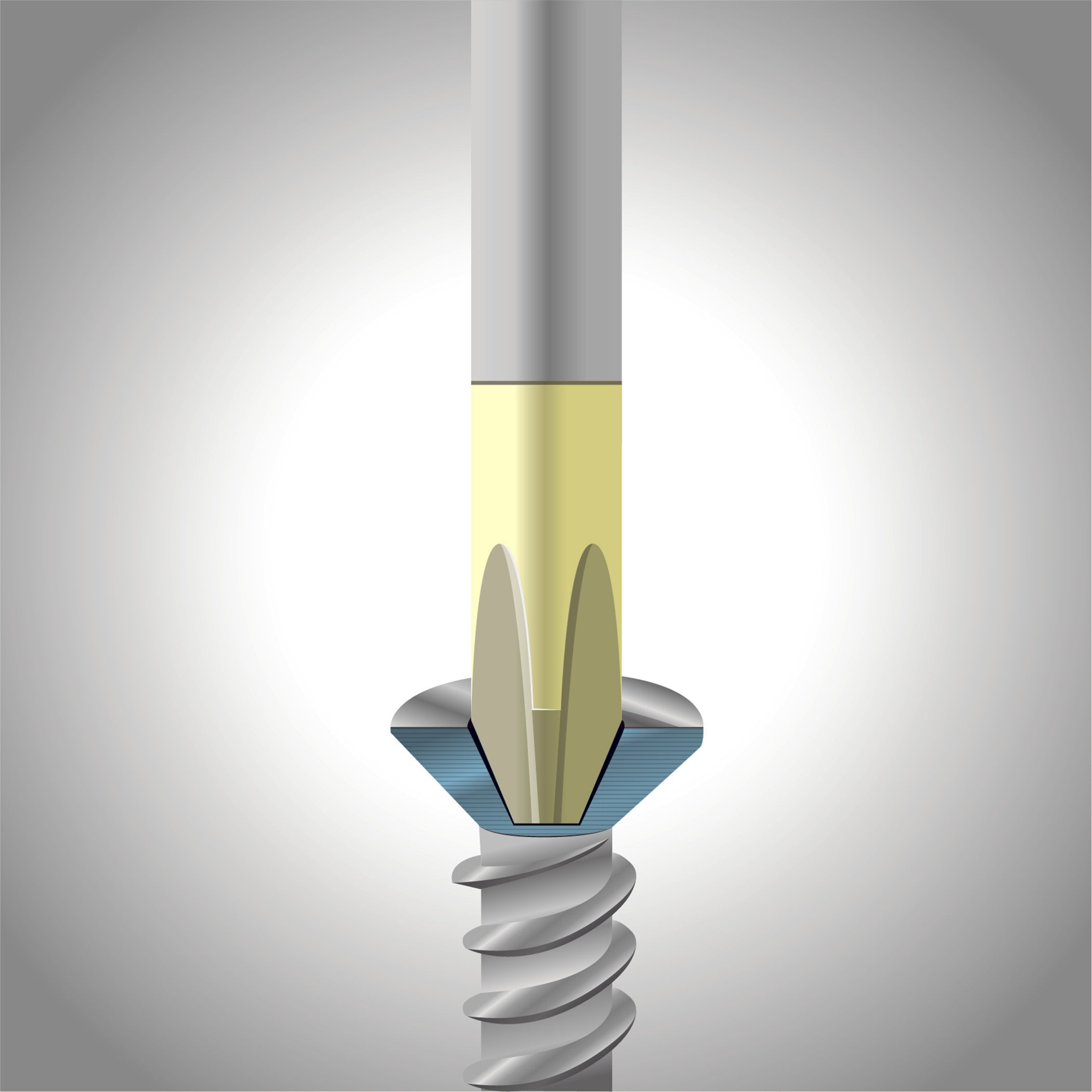 1x75 M2 Screwdrivers fot Phillips screws L. 184mm - Usag 324 PH
