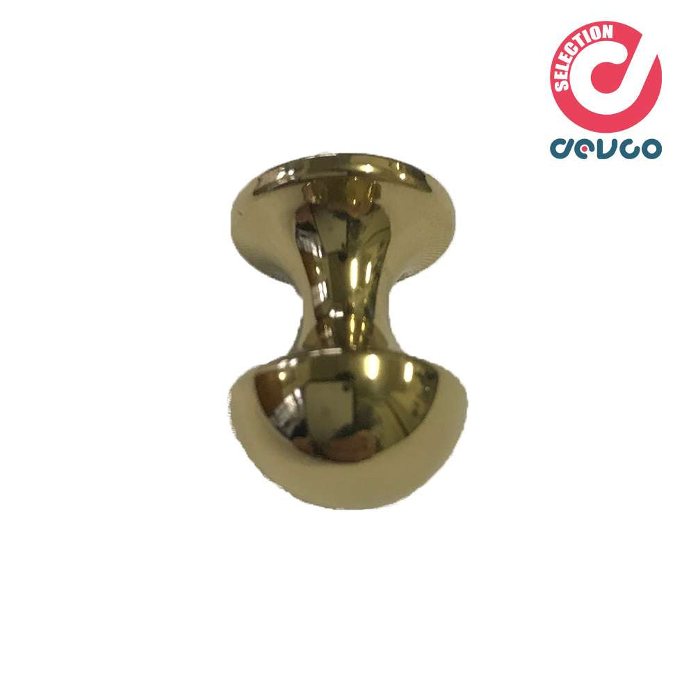 Knob gold mis 18 mm - Forges - B128 - GOLD
