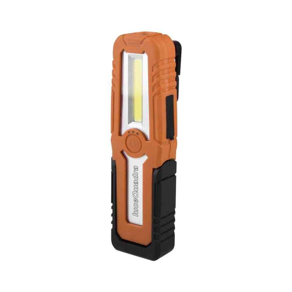 LED flashlight 260 lumens rechargeable high brightness magnet battery 3000 mAh