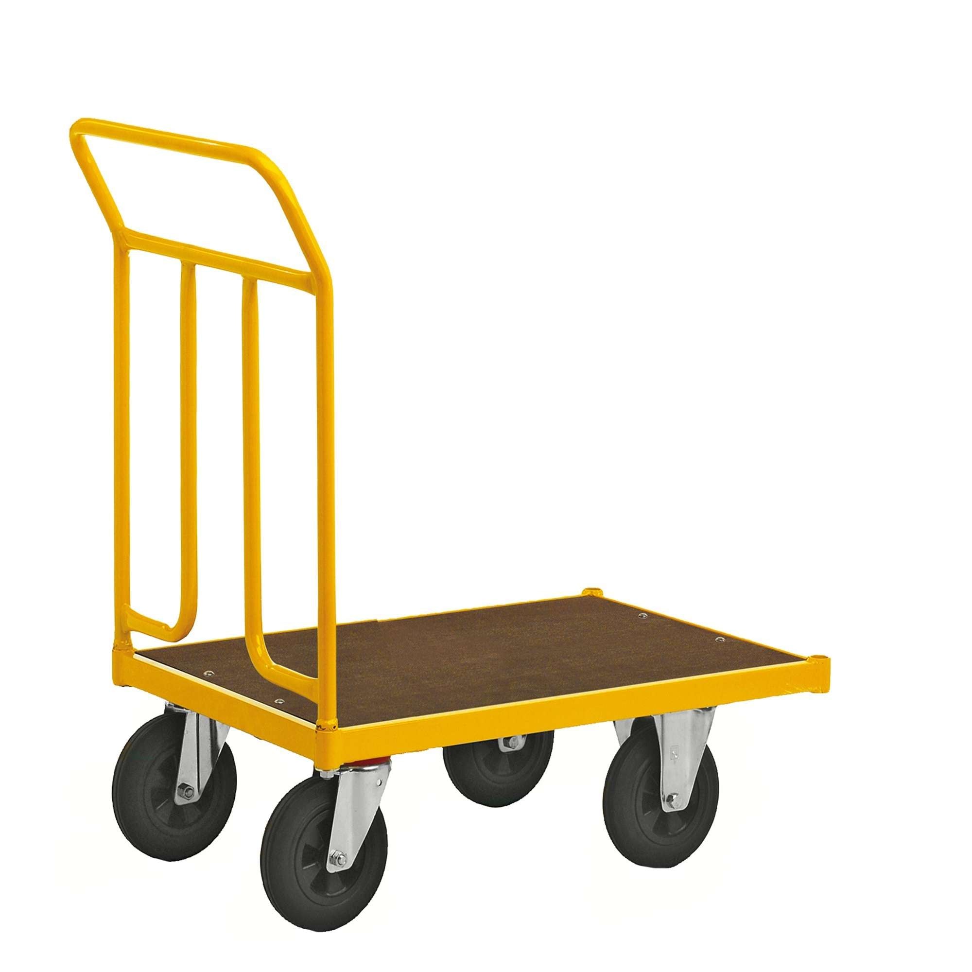 Platform trolley, capacity 400kg L x W x H (mm) 836 x 500 x 1020 - Kongamek