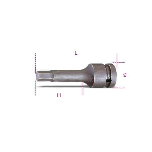 19mm Impact socket drivers for hexagon screws - 720ME Beta