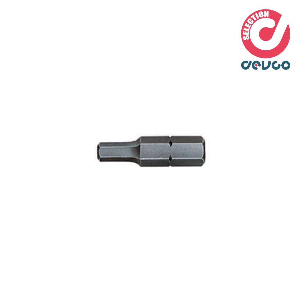 Blister 3 hexagonal inserts 3mm - 6mm l25 professional made in Germany for drill and screwdriver - Freud PRO - F401 (41-44)
