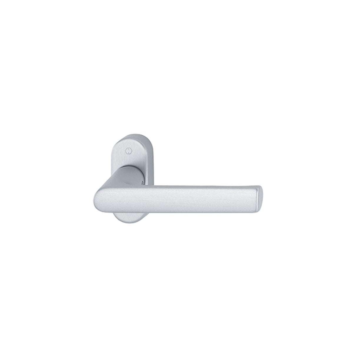 Handle with rosette and spout Hamburg F94-1 satin chrome - Hoppe 11846775