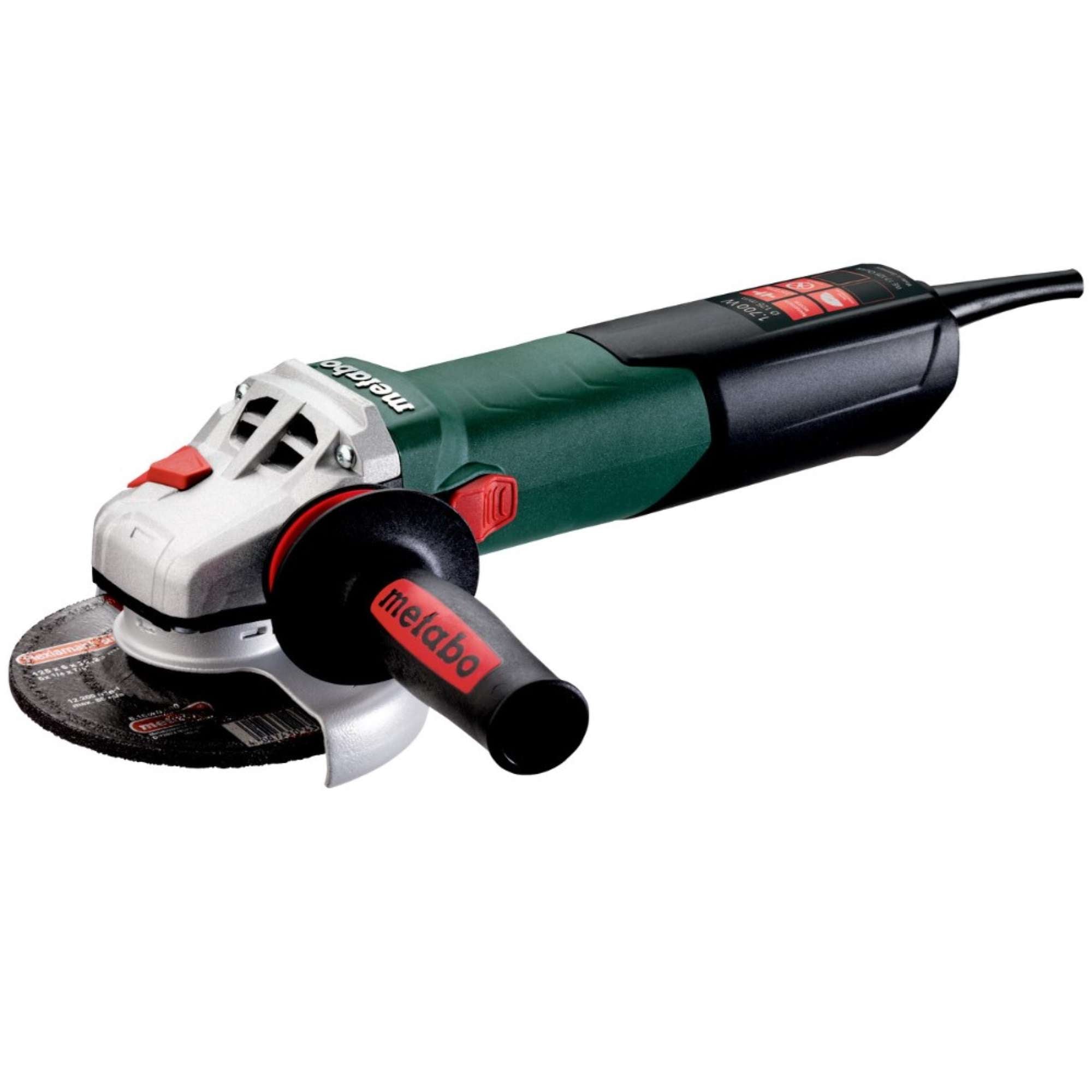 Angle grinder WE 17-125 Quick 1700W D.125 - Metabo 6.00515