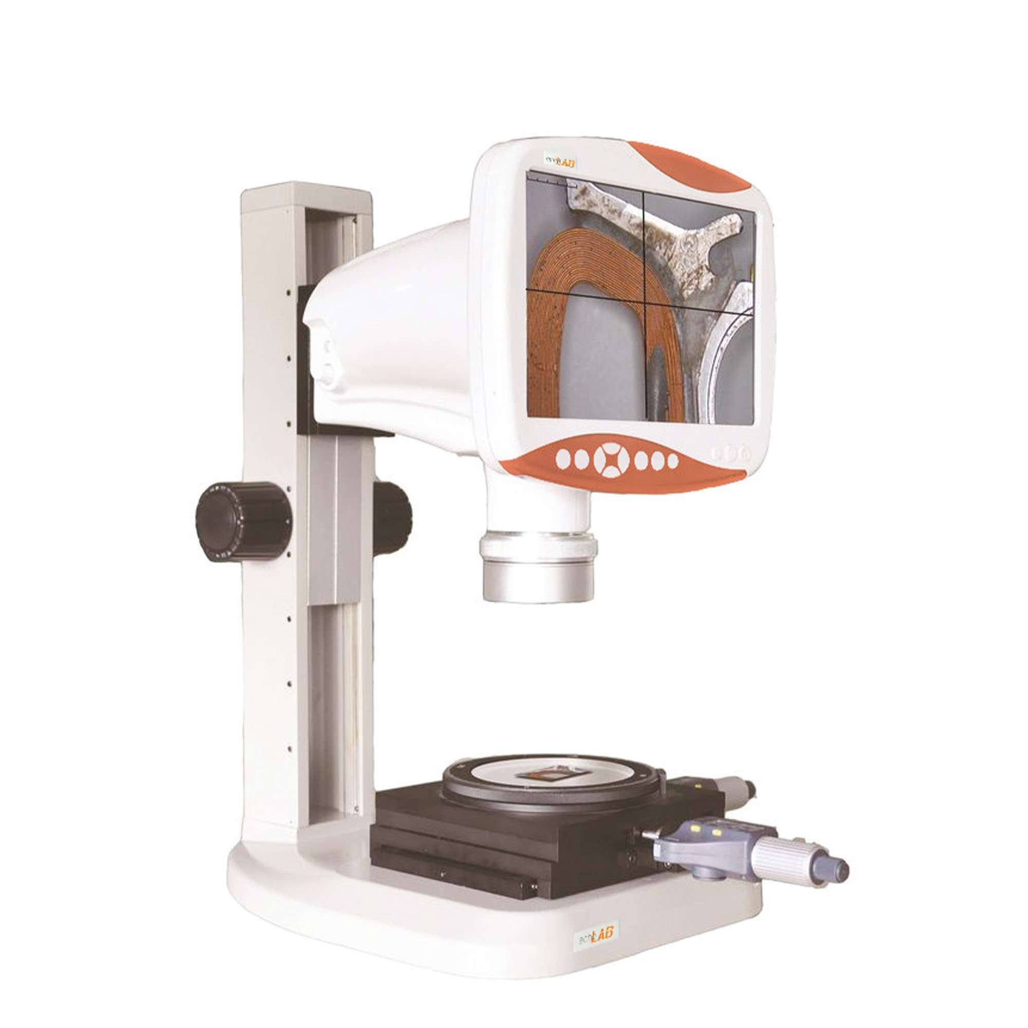 Measuring microscopes with Photo/video playback Screen LCD 9 HD TFT - echoLAB - MM 800