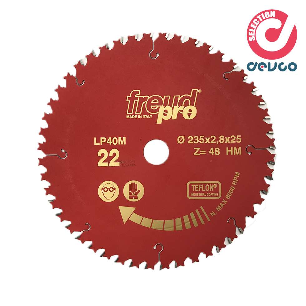 Circular blade for wood 235X2,8MM 48Z portable cutting machines - Freud