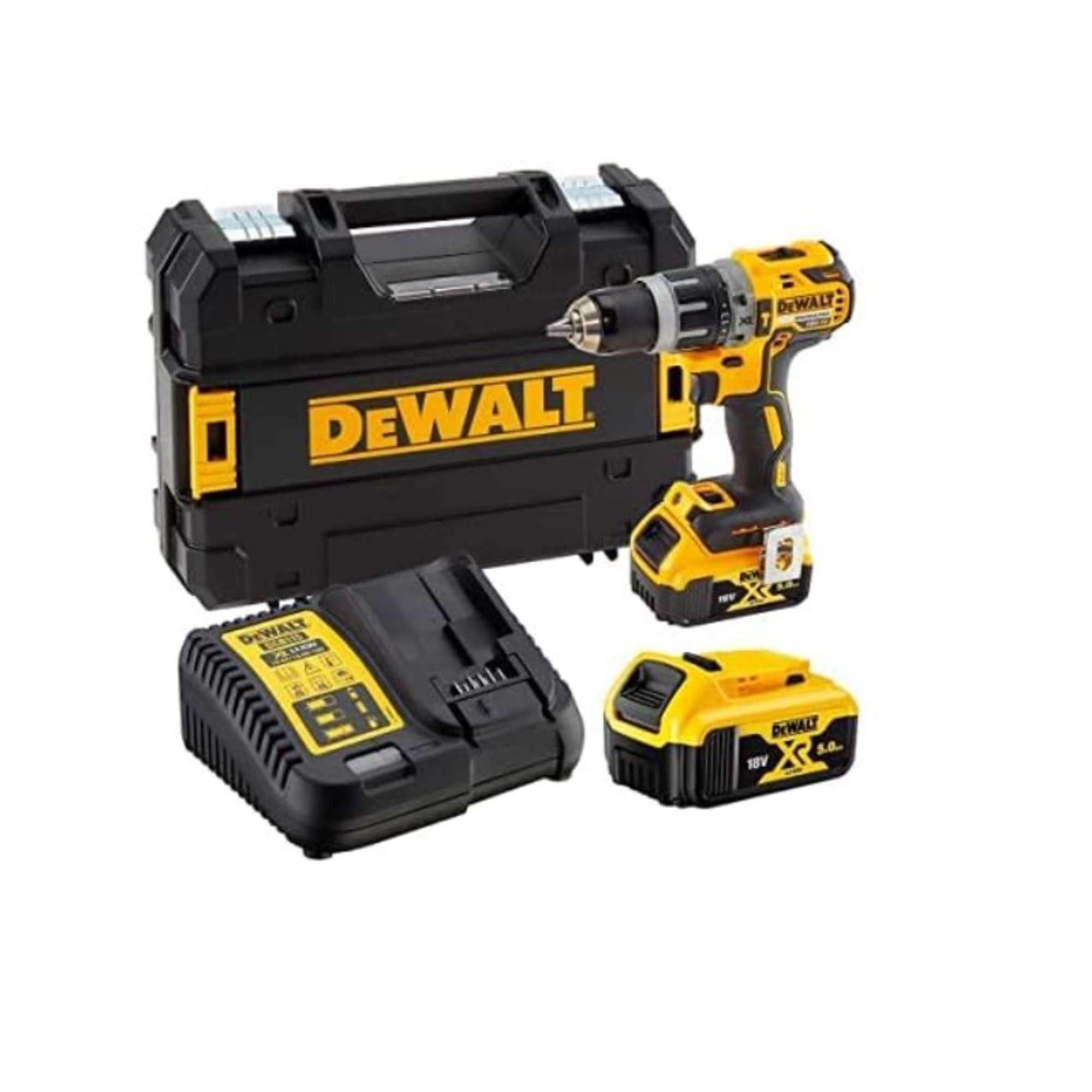 Impact Drill Driver 18V XR Lithium + 2 Batteries 5.0Ah - Dewalt DCD796P2-QW